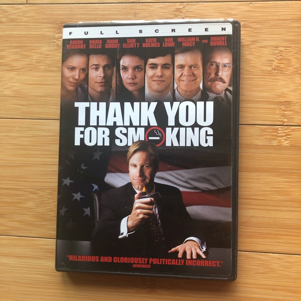 4 for $20 - Thank you for Smoking DVD